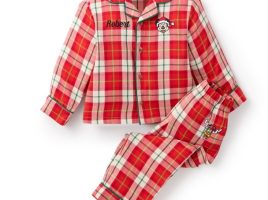 Mickey Mouse and Pluto Plaid Holiday Sleep Set for Kids – Personalized available online Mickey Mouse and Pluto Plaid Holiday Sleep Set for Kids – Personalized available online