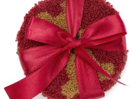 Mickey Mouse Punch Needle Holiday Coaster Set is now available online