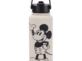 Mickey Mouse 32 oz. Stainless Steel Water Bottle with Built-In Straw available online