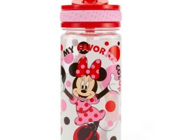 Minnie Mouse 16 oz. Water Bottle with Built-In Straw has hit the shelves