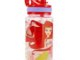 Ariel 16 oz. Water Bottle with Built-In Straw – The Little Mermaid is available online for purchase