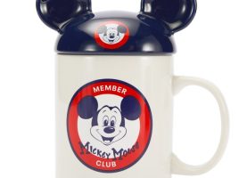 The Mickey Mouse Club 70th Anniversary Mug with Ear Hat Lid now out for purchase