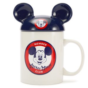 The Mickey Mouse Club 70th Anniversary Mug with Ear Hat Lid