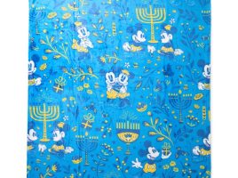 Mickey and Minnie Mouse Hanukkah Throw Blanket now out Mickey and Minnie Mouse Hanukkah Throw Blanket now out