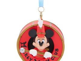 The Mickey Mouse Club 70th Anniversary Drum Sketchbook Ornament is now available for purchase