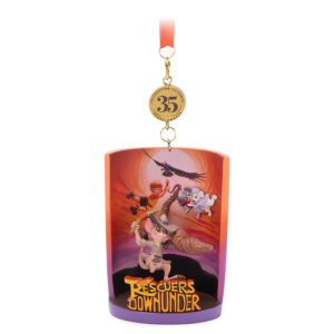 The Rescuers Down Under Legacy Sketchbook Ornament - 35th Anniversary - Limited Release