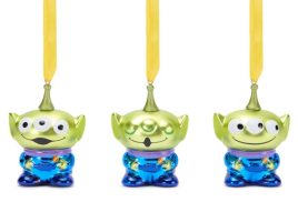 Toy Story Alien Glass Ornament Set now available online