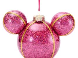 Mickey Mouse Icon Ball Ornament – Fuchsia – Buy It Today!