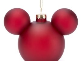 Mickey Mouse Icon Ball Ornament – Red was released today