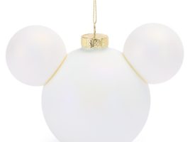 Mickey Mouse Icon Ball Ornament – Opalescent now available for purchase