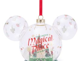 Mickey Mouse Icon ”The Most Magical Place on Earth” Ornament now out for purchase