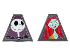 The Nightmare Before Christmas Holiday Mystery Pin Blind Pack – The Haunted Mansion – 2-Pc. now out