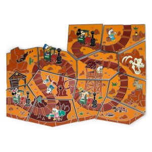 Big Thunder Mountain Railroad Mystery Pin Blind Pack - Disney Attraction Map Puzzles Series - 1-Pc. - Limited Edition