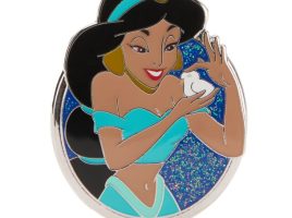 Jasmine and Dove Pin – Aladdin is here now