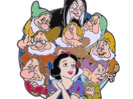 Snow White and the Seven Dwarfs Cast Pin available online