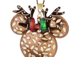 Minnie Mouse Icon Reindeer Bag Charm by BaubleBar now out