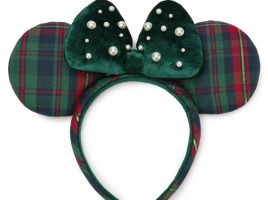 Minnie Mouse Holiday Plaid Ear Headband for Adults – Get It Here