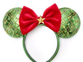 Minnie Mouse Holiday Ear Headband by BaubleBar – Buy It Today!