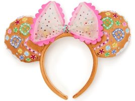 Minnie Mouse Gingerbread Ear Headband for Adults by BaubleBar is here now