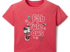 Minnie Mouse ”Fab Yule Ous” T-Shirt for Girls is now out for purchase