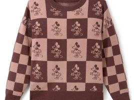 Minnie Mouse Checkered Knit Sweater for Women – Buy It Today!