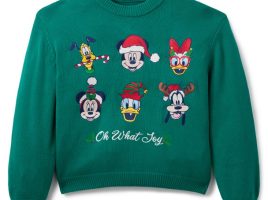 Mickey Mouse and Friends ”Oh What Joy” Sweater for Women now available for purchase