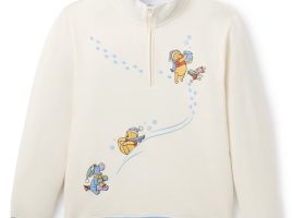 Winnie the Pooh and Pals 1/4 Zip Pullover for Adults is now available