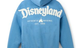 Disneyland Logo Zip Hoodie for Adults – Light Blue now out for purchase