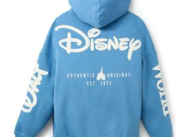 Walt Disney World Logo Zip Hoodie for Adults – Light Blue now available online