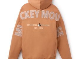 Mickey Mouse Zip Hoodie for Adults – Tan is now available Mickey Mouse Zip Hoodie for Adults – Tan is now available