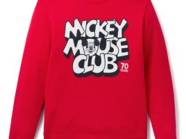 The Mickey Mouse Club 70th Anniversary Pullover Sweatshirt for Adults now available