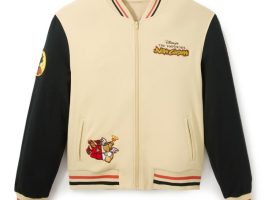 The Emperor’s New Groove Varsity Jacket for Adults is available online for purchase