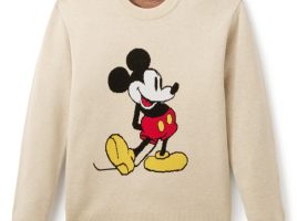 Mickey Mouse Standing Knit Sweater for Adults is available online for purchase