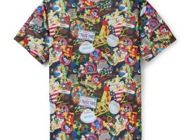 Disney Pin Trading 25th Anniversary Allover T-Shirt for Adults is available online