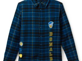 Donald Duck Plaid Flannel Shirt for Men – Purchase Online Now