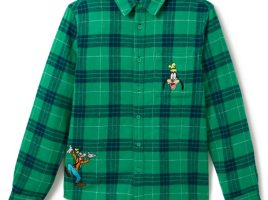Goofy Plaid Flannel Shirt for Men available online for purchase