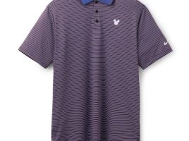 Mickey Mouse Striped Performance Dri-Fit Polo Shirt for Men by Nike has hit the shelves for purchase Mickey Mouse Striped Performance Dri-Fit Polo Shirt for Men by Nike has hit the shelves for purchase