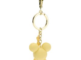 Mickey Mouse Icon Macaron Keychain – Yellow is now available for purchase