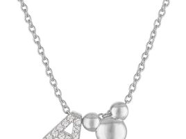 Mickey Mouse Icon Initial Slide Necklace by Rebecca Hook – Buy Now