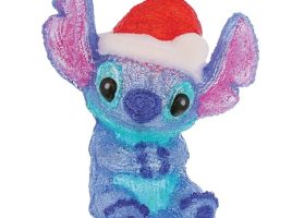 Santa Stitch Light-Up Figure by Department 56 – Lilo & Stitch – Buy Now
