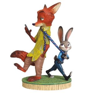 Nick Wilde and Judy Hopps Figure by Enesco - Zootopia 10th Anniversary