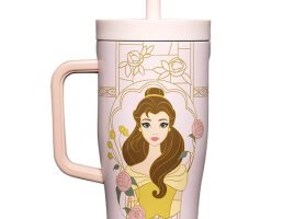 Belle Stainless Steel Cruiser Cup with Straw by Corkcicle  – Beauty and the Beast is available online