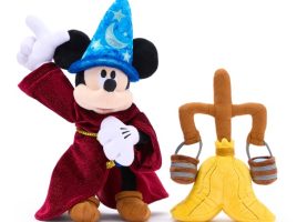 Sorcerer Mickey Mouse and Magic Broom Plush Set – Fantasia 85th Anniversary – Purchase Online Now