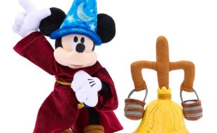 Sorcerer Mickey Mouse and Magic Broom Plush Set – Fantasia 85th Anniversary – Purchase Online Now