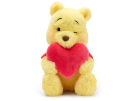 Winnie the Pooh with Heart Plush – 13” – Disney Store Japan released today