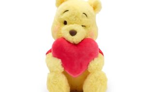 Winnie the Pooh with Heart Plush – 13” – Disney Store Japan released today