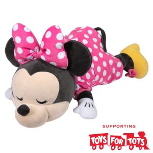 Minnie Mouse Cuddleez Plush - Large 23'' - Toys for Tots Donation Item