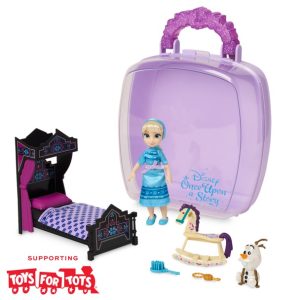Elsa Disney Once Upon a Story Mini Doll Play Set - Frozen - 5'' - Toys for Tots Donation Item