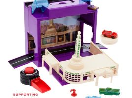 Ramone’s Body Shop On-the-Go Play Set – Cars – Toys for Tots Donation Item is now out for purchase