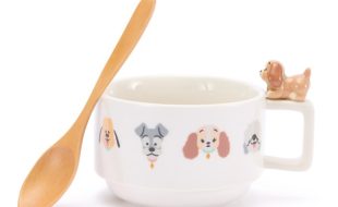 Disney Dogs Soup Mug and Wooden Spoon Set is now out for purchase